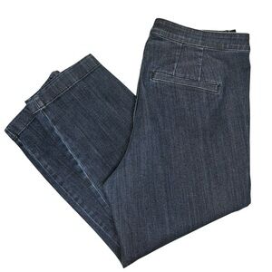 J. Jill Denim Pixie Slim Leg Crops | Size 8